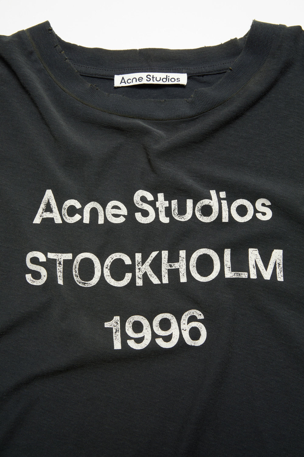 Acne Studios SPRAYED LOGO T-SHIRT