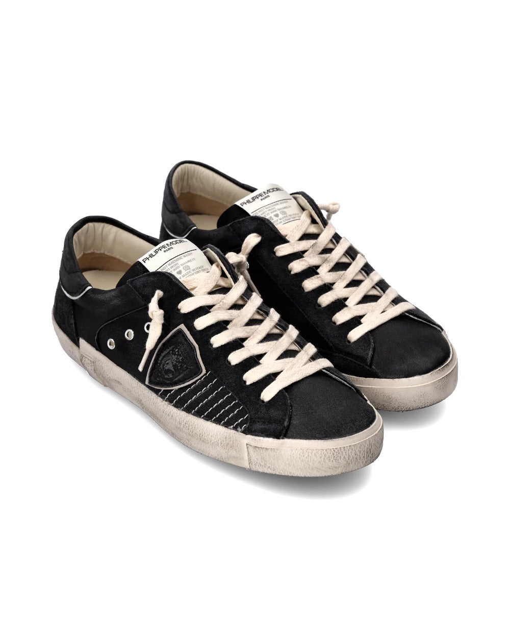 Phillipe Model Sneakers Low-Top Prsx Tennis Men, Black