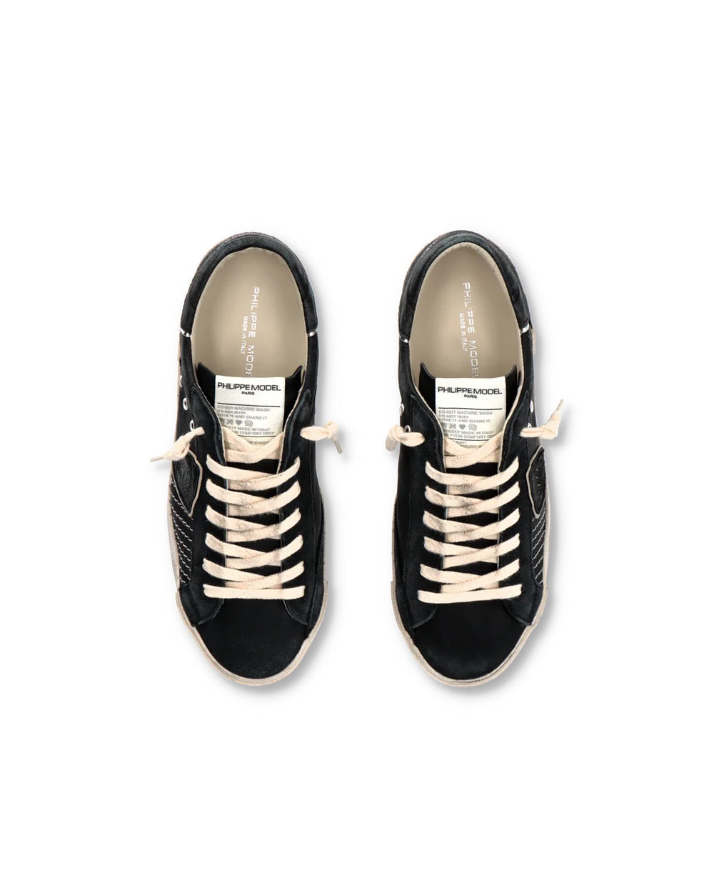 Phillipe Model Sneakers Low-Top Prsx Tennis Men, Black